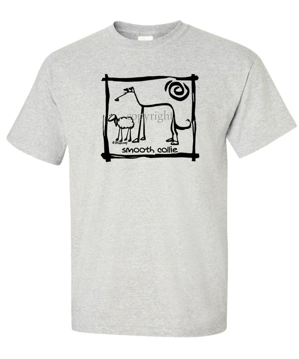 Collie  Smooth - Cavern Canine - T-Shirt