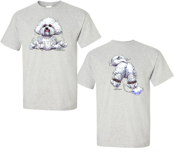 Bichon Frise - Coming and Going - T-Shirt (Double Sided)