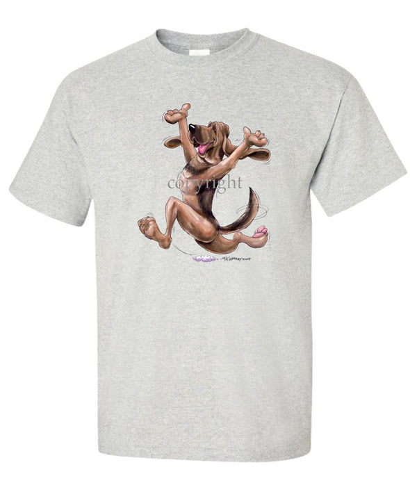 Bloodhound - Happy Dog - T-Shirt