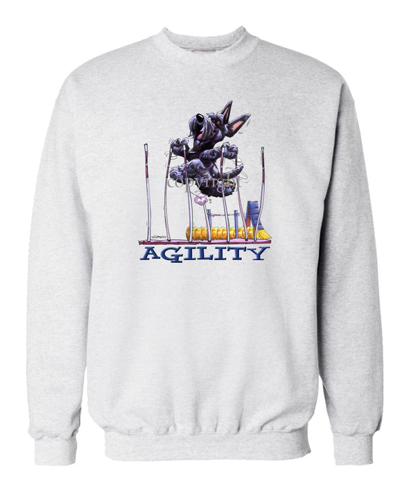 Scottish Terrier - Agility Weave II - Sweatshirt