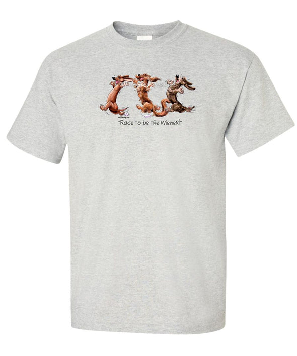 Dachshund - Race To Be The Wiener - Mike's Faves - T-Shirt
