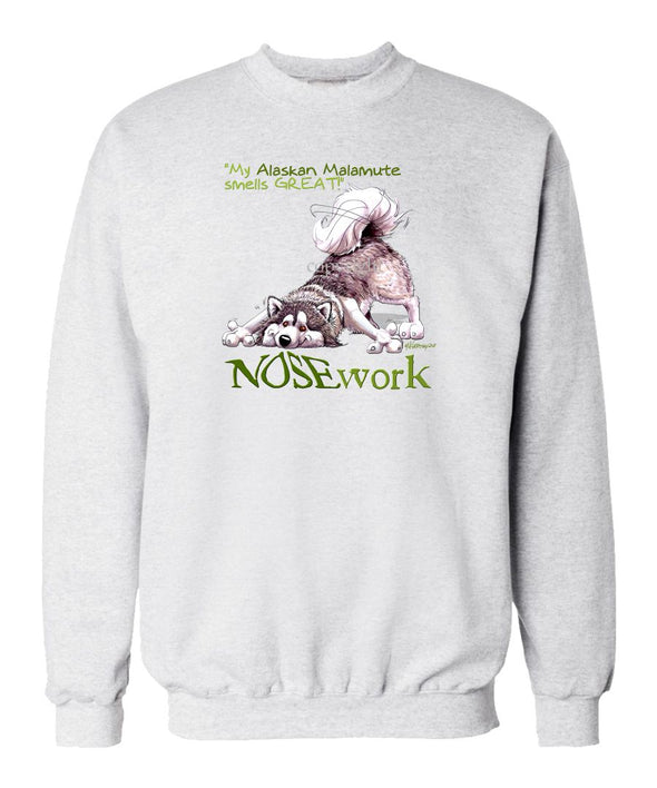 Alaskan Malamute - Nosework - Sweatshirt