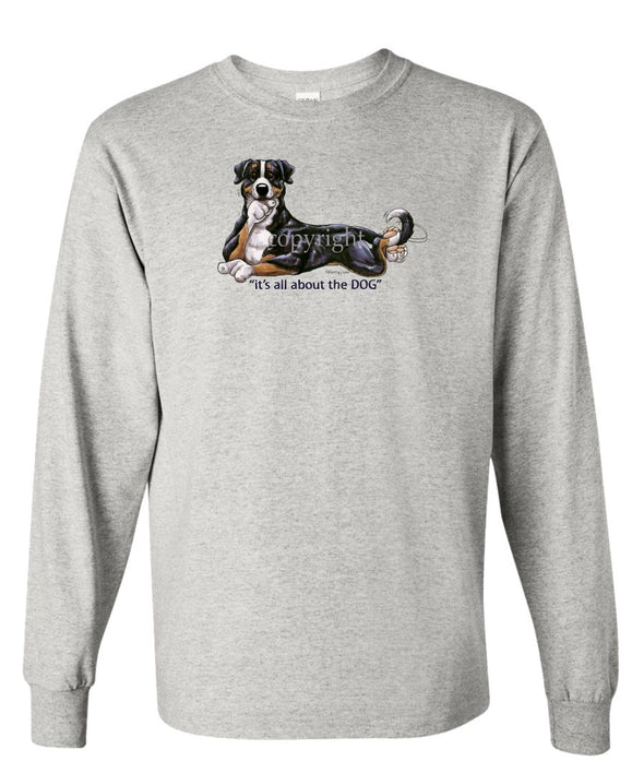 Greater Swiss Mountain Dog - All About The Dog - Long Sleeve T-Shirt
