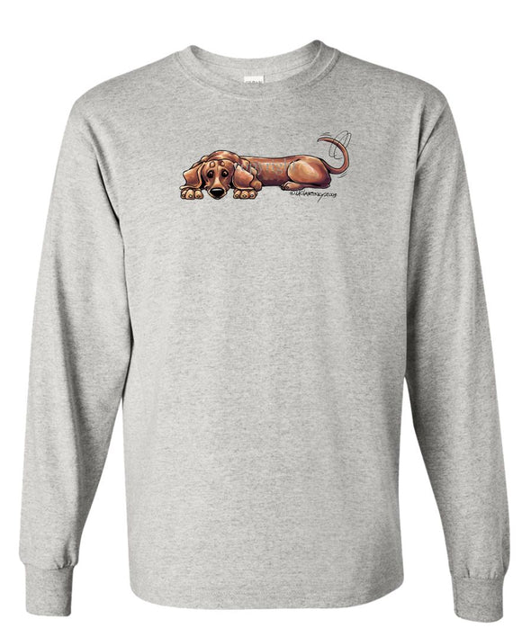 Dachshund  Smooth - Rug Dog - Long Sleeve T-Shirt