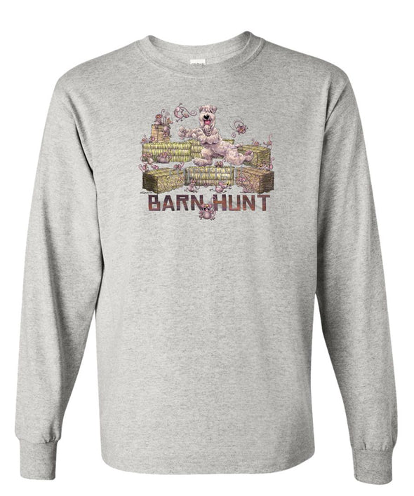 Soft Coated Wheaten - Barnhunt - Long Sleeve T-Shirt