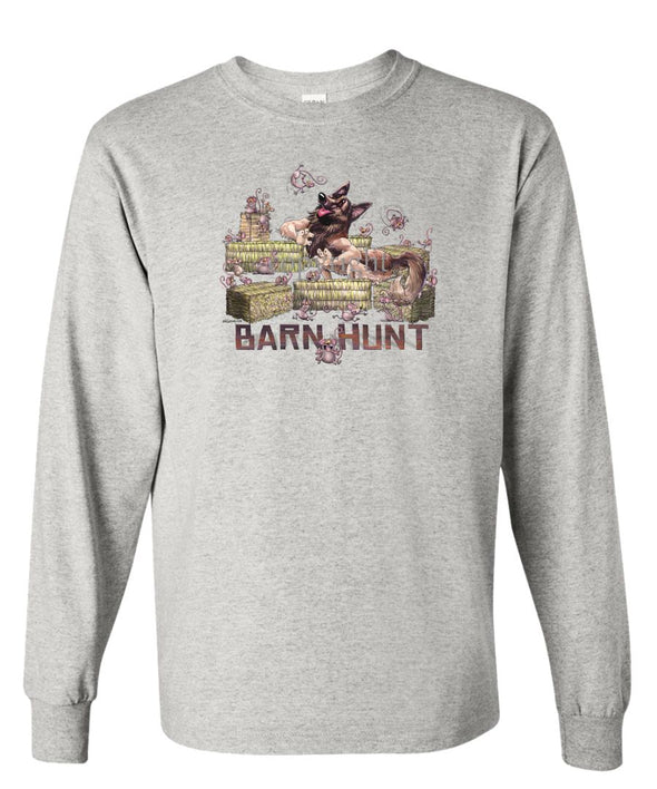 Belgian Tervuren - Barnhunt - Long Sleeve T-Shirt