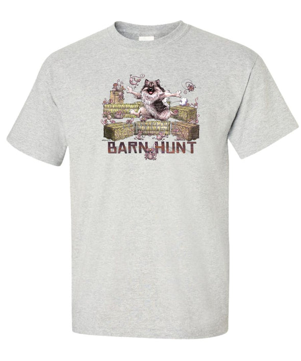 Keeshond - Barnhunt - T-Shirt