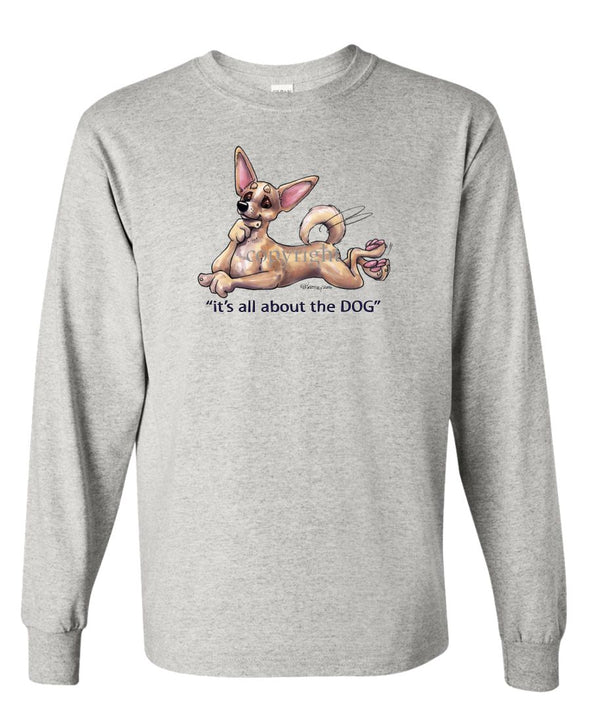 Chihuahua  Smooth - All About The Dog - Long Sleeve T-Shirt