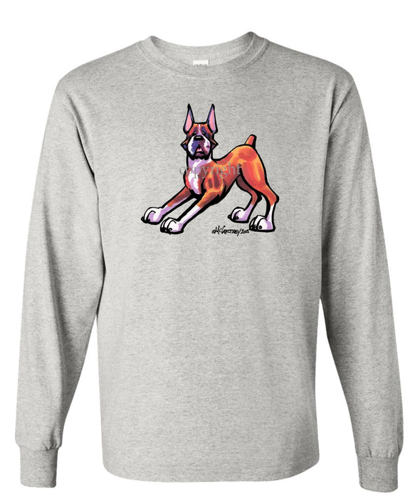 Boxer - Cool Dog - Long Sleeve T-Shirt