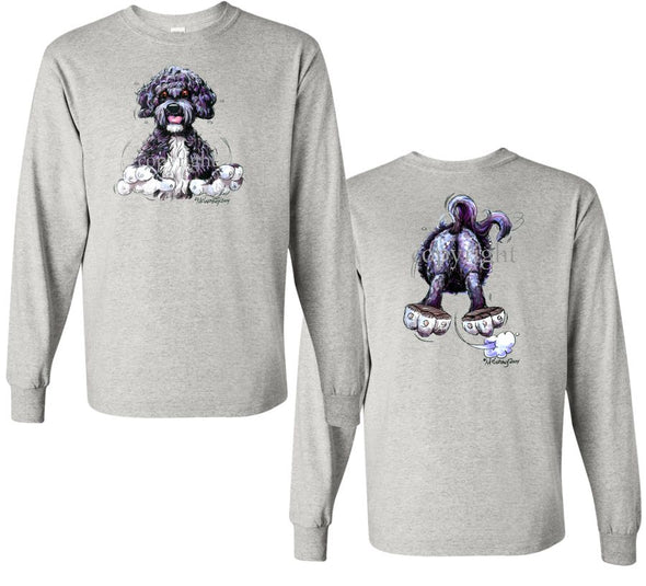 Portuguese Water Dog - Coming and Going - Long Sleeve T-Shirt (Double Sided)