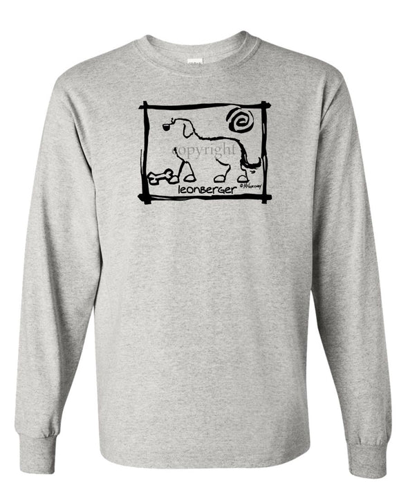Leonberger - Cavern Canine - Long Sleeve T-Shirt