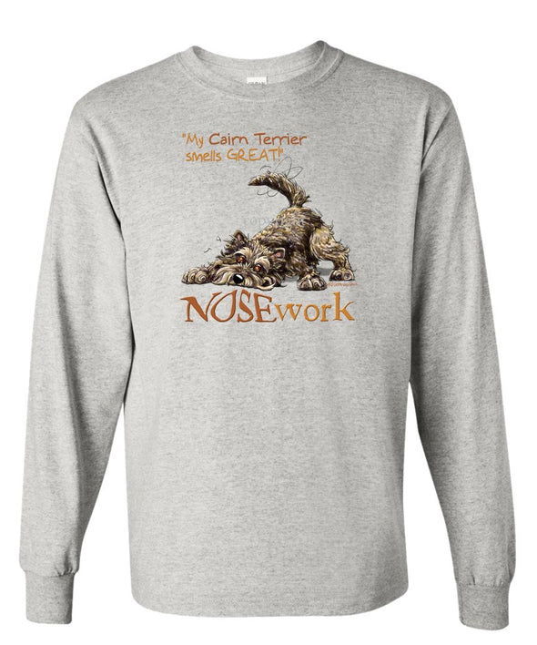 Cairn Terrier - Nosework - Long Sleeve T-Shirt