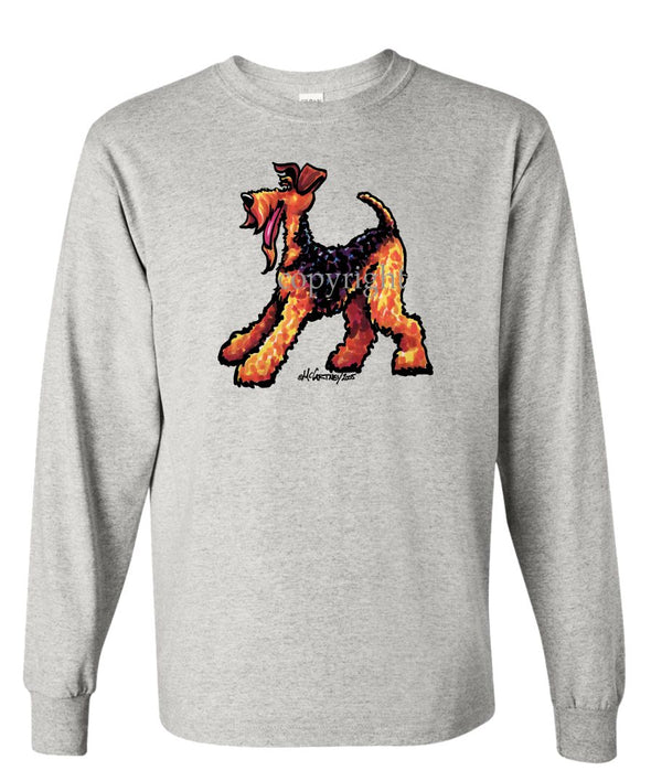 Airedale Terrier - Cool Dog - Long Sleeve T-Shirt