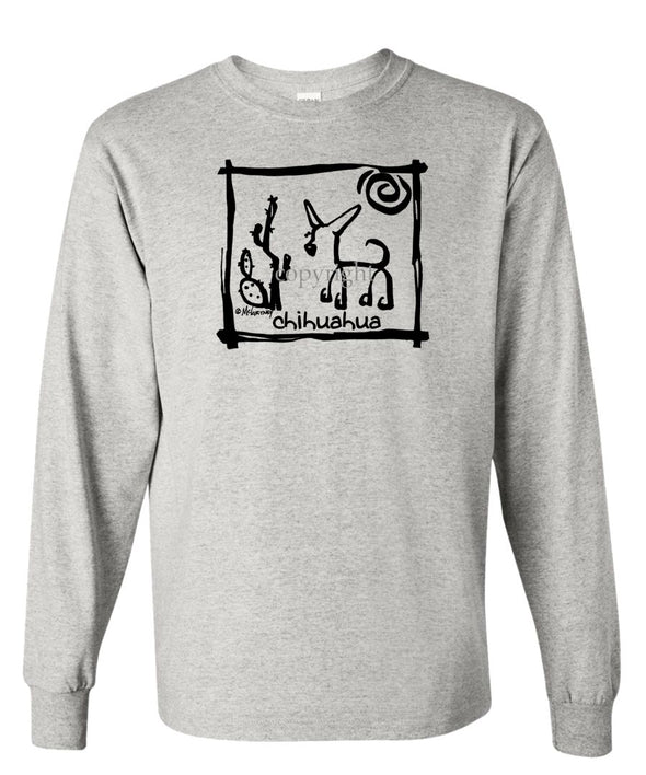 Chihuahua  Smooth - Cavern Canine - Long Sleeve T-Shirt