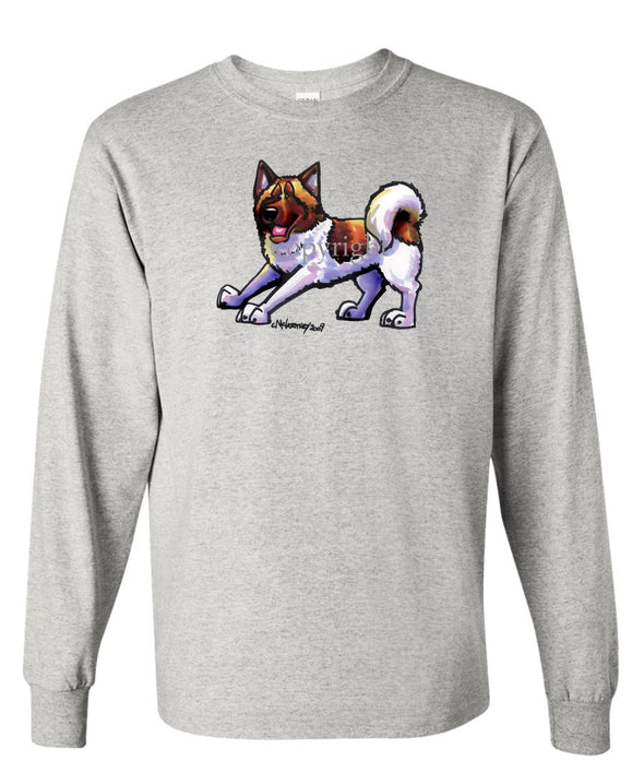 Akita - Cool Dog - Long Sleeve T-Shirt