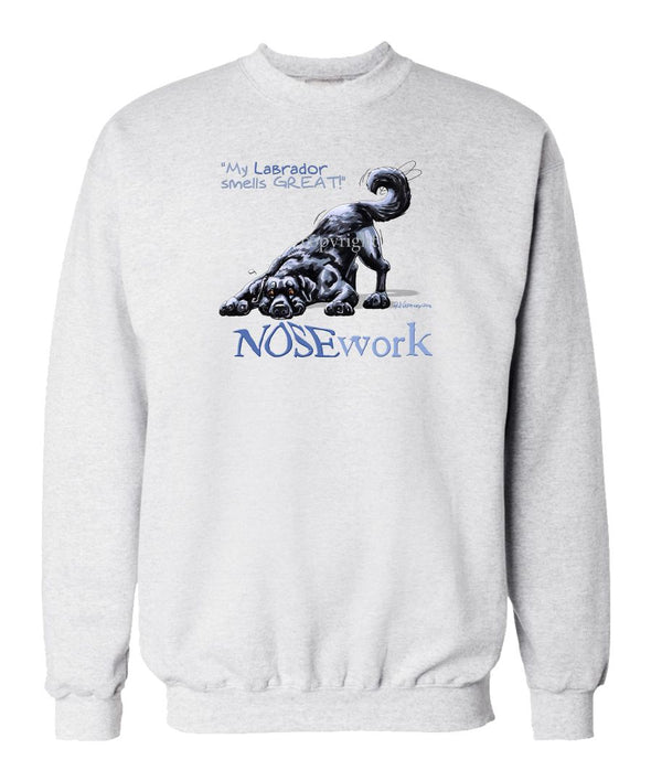 Labrador Retriever  Black - Nosework - Sweatshirt