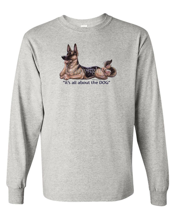 German Shepherd - All About The Dog - Long Sleeve T-Shirt