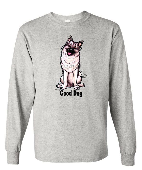 Norwegian Elkhound - Good Dog - Long Sleeve T-Shirt