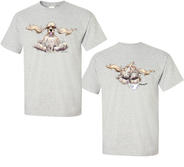Cocker Spaniel - Coming and Going - T-Shirt (Double Sided)