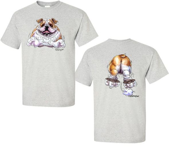Bulldog - Coming and Going - T-Shirt (Double Sided)