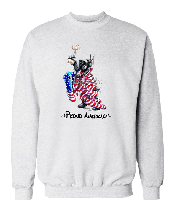 Giant Schnauzer - Proud American - Sweatshirt