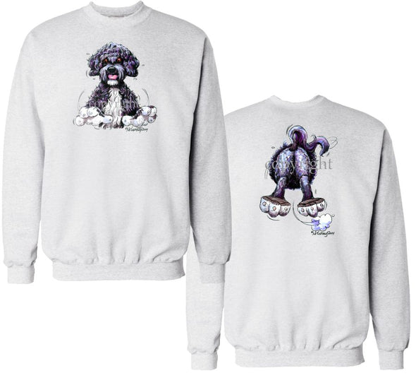 Portuguese Water Dog - Coming and Going - Sweatshirt (Double Sided)