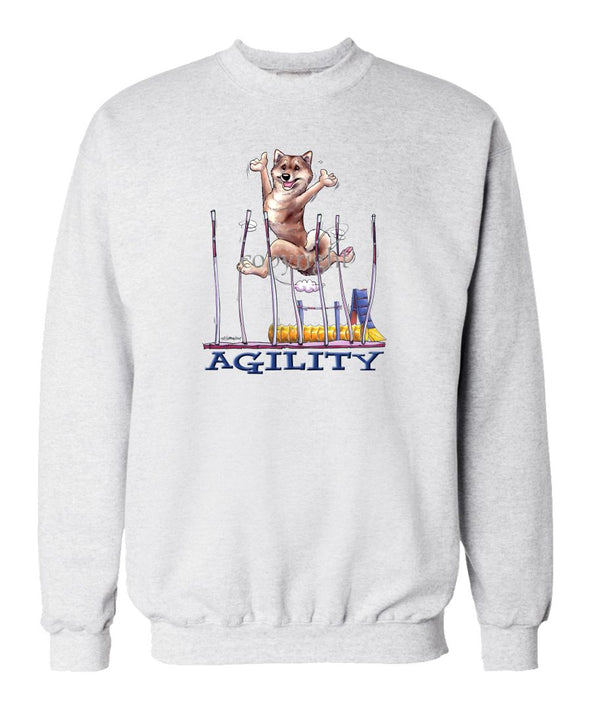 Shiba Inu - Agility Weave II - Sweatshirt