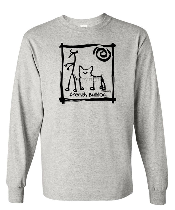 French Bulldog - Cavern Canine - Long Sleeve T-Shirt