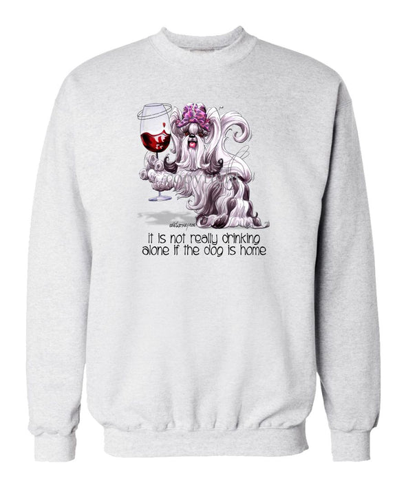 Shih Tzu - It's Not Drinking Alone - Sweatshirt