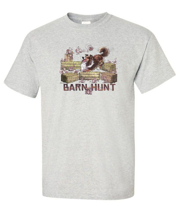 Shetland Sheepdog - Barnhunt - T-Shirt