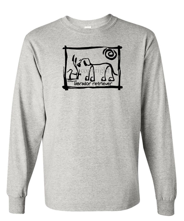 Labrador Retriever - Cavern Canine - Long Sleeve T-Shirt