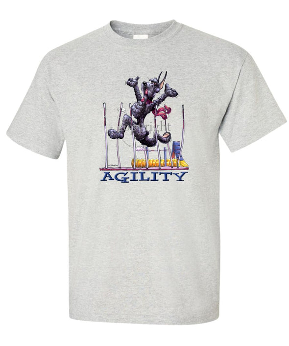 Giant Schnauzer - Agility Weave II - T-Shirt