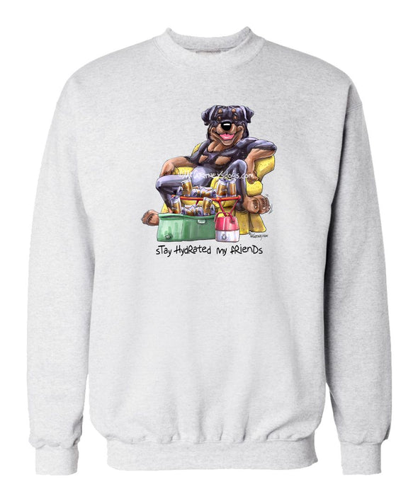 Rottweiler - Hydrated - Mike's Faves - Sweatshirt