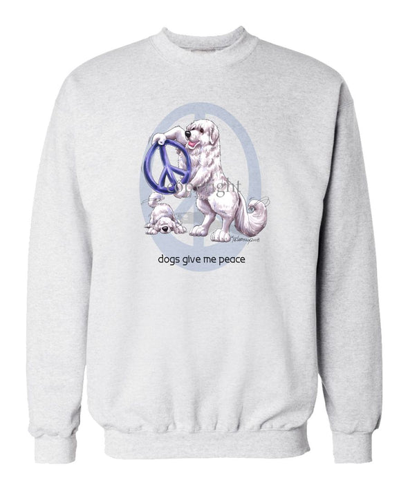 Great Pyrenees - Peace Dogs - Sweatshirt