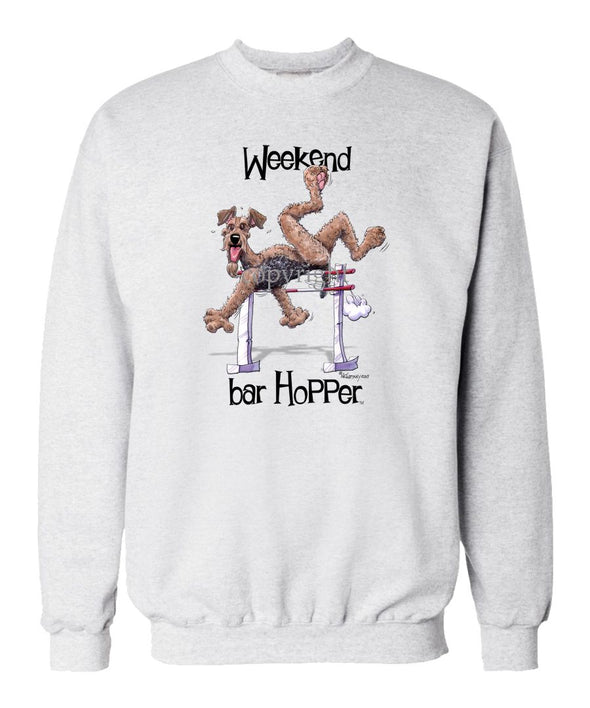 Airedale Terrier - Weekend Barhopper - Sweatshirt