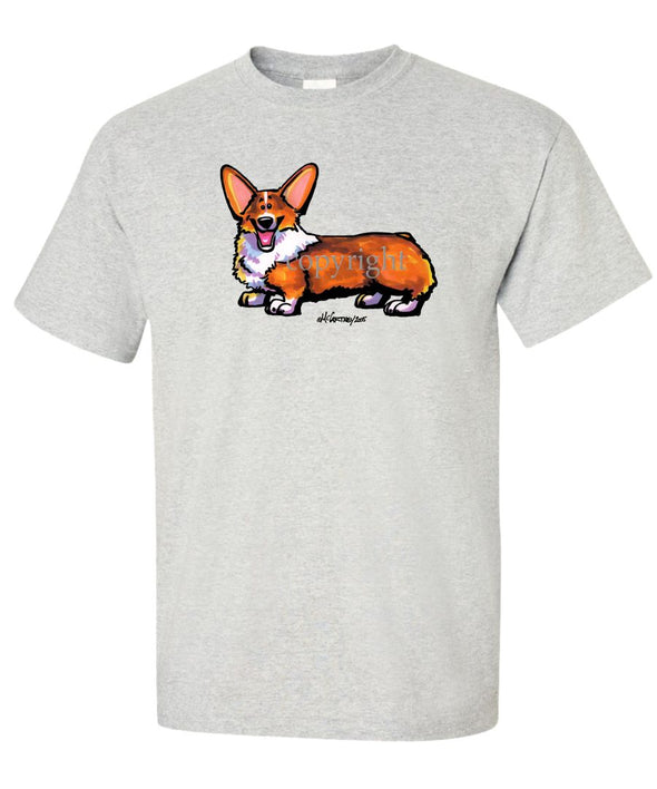 Welsh Corgi Pembroke - Cool Dog - T-Shirt