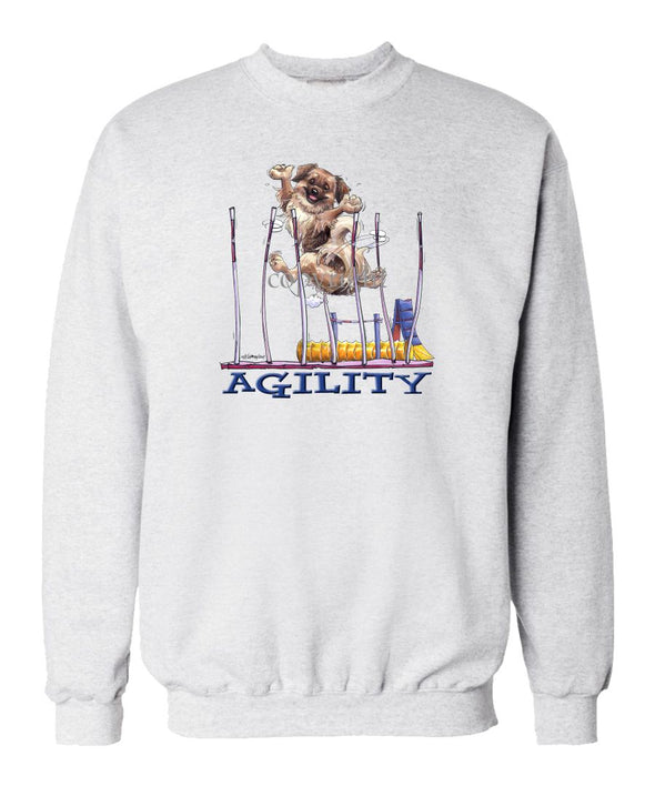 Tibetan Spaniel - Agility Weave II - Sweatshirt