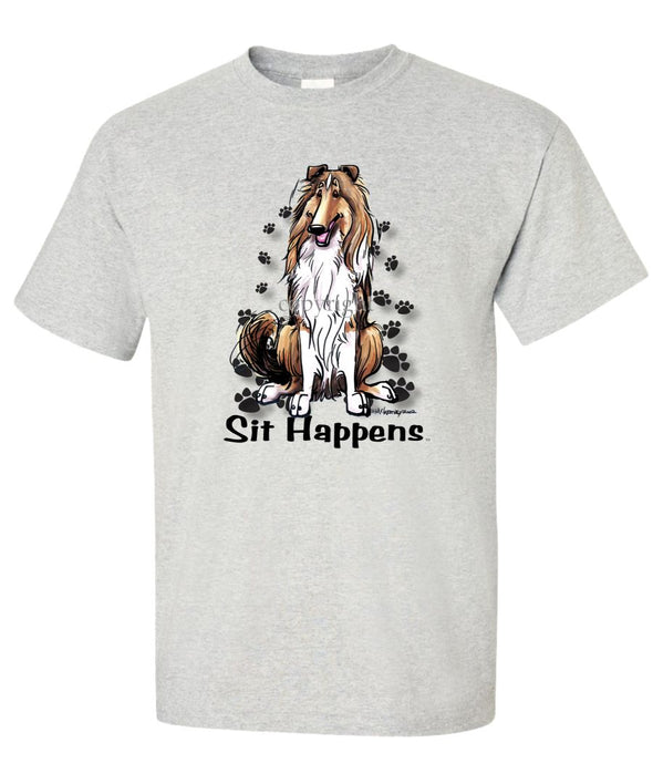 Collie - Sit Happens - T-Shirt