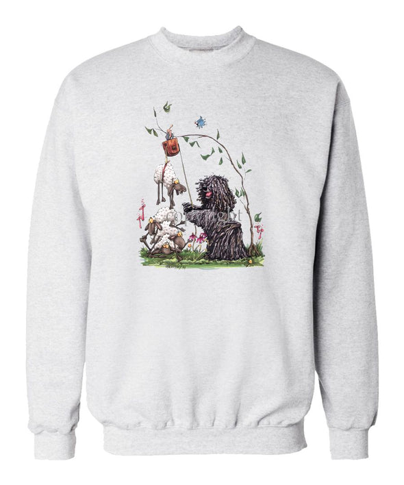 Puli - With Pulley Sheep - Caricature - Sweatshirt