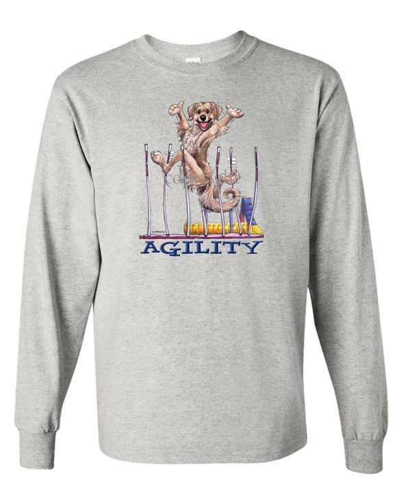 Golden Retriever - Agility Weave II - Long Sleeve T-Shirt