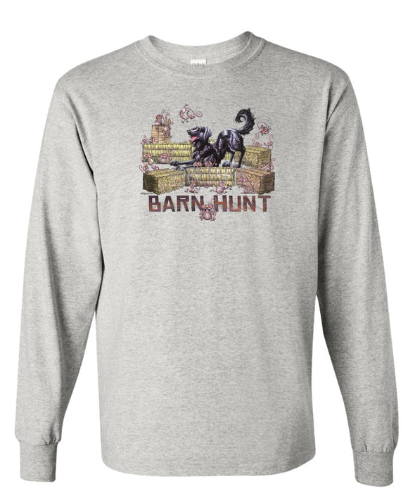 Flat Coated Retriever - Barnhunt - Long Sleeve T-Shirt