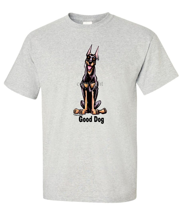Doberman Pinscher - Good Dog - T-Shirt