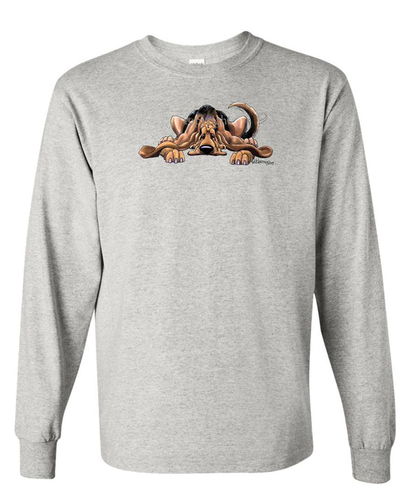 Bloodhound - Rug Dog - Long Sleeve T-Shirt
