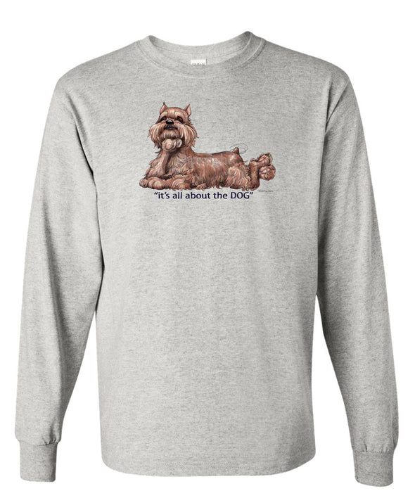 Brussels Griffon - All About The Dog - Long Sleeve T-Shirt