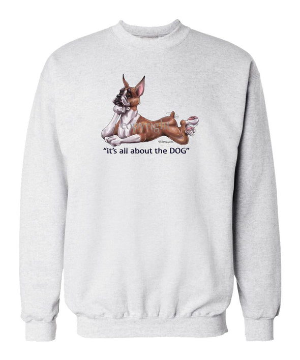 Boxer - All About The Dog - Sweatshirt
