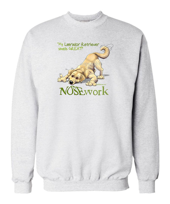 Labrador Retriever  Yellow - Nosework - Sweatshirt