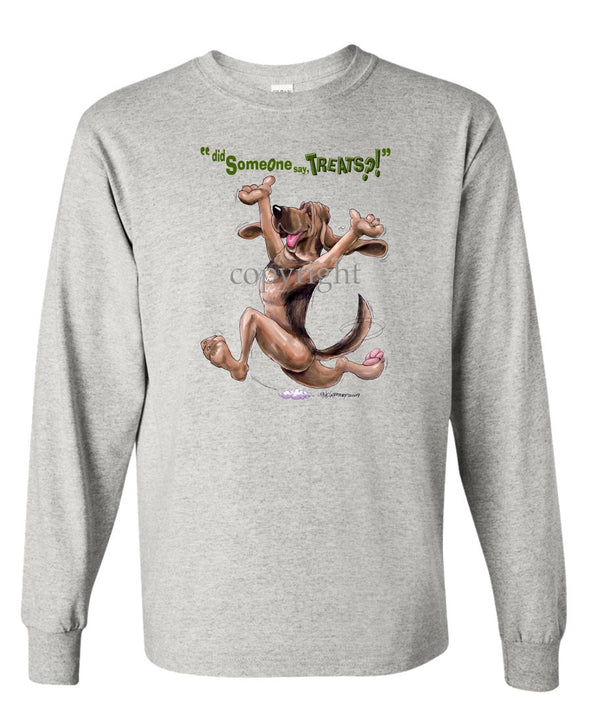 Bloodhound - Treats - Long Sleeve T-Shirt