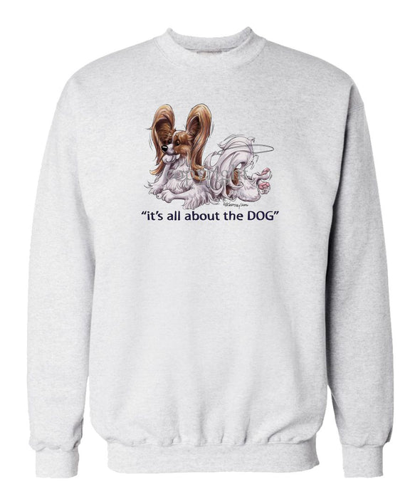 Papillon - All About The Dog - Sweatshirt