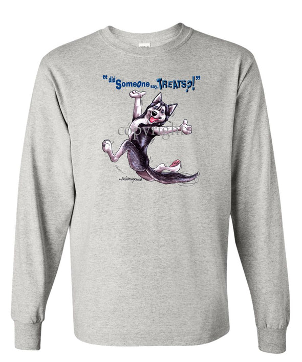 Siberian Husky - Treats - Long Sleeve T-Shirt