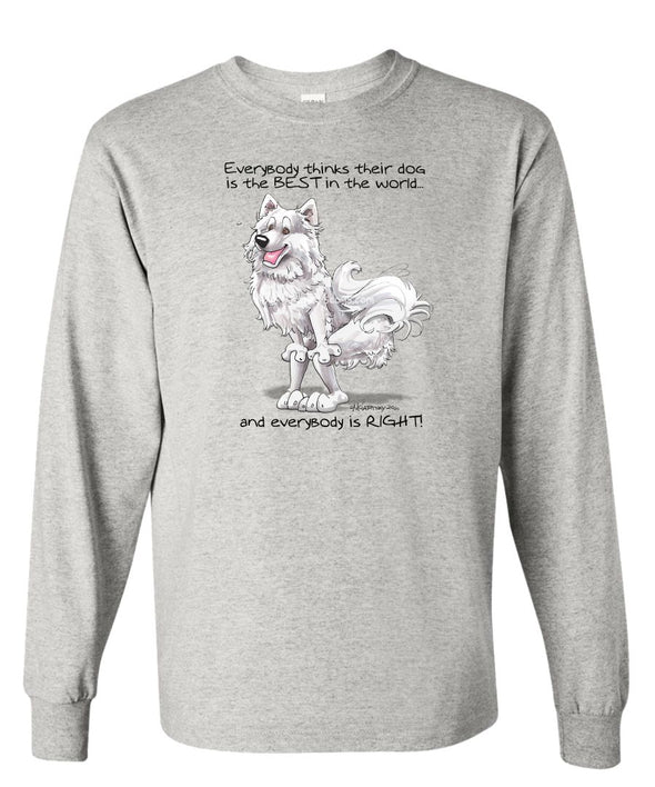 Samoyed - Best Dog in the World - Long Sleeve T-Shirt